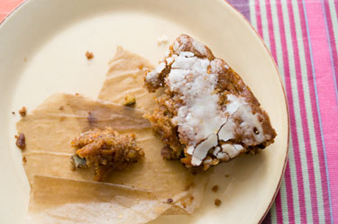 eggless carrot cake