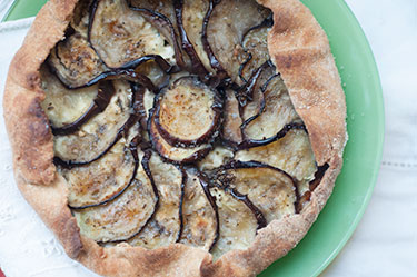 Eggplant tart